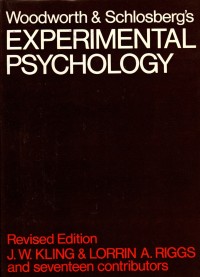 Woodworth & Schlosberg's Experimental Psychology