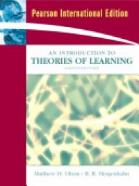 An Introduction to Theories of Learning  Ed. 8'th