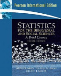 Statistics for the Behavioral and Social Sciences : A Brief Course 4'th Ed.