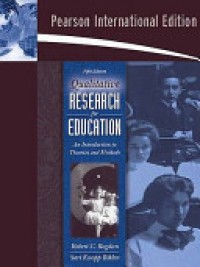 Qualitative Research for Education : An Introduction to Theories and Methods Ed. 5'th