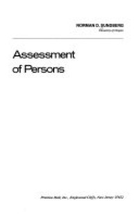 Assessment of Persons