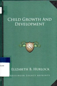 Child Growth and Development 4'th Ed.