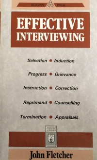 Effective Interviewing 3'rd Ed.