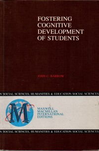 Fostering Cognitive Development of Students : A New Approach to Counseling and Program Planning