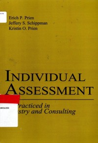 Individual Assessment : A Practiced in Industry and Counseling