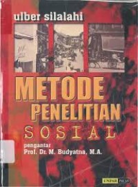 Metode Penelitian Sosial