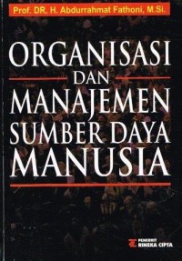 Organisasi & Manajemen Sumber Daya Manusia