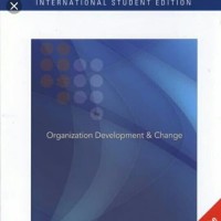 Organization Development & Change 9'th Ed.