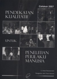 Pendekatan Kualitatif untuk Penelitian Perilaku Manusia Edisi ke-3