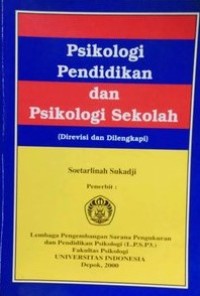 Psikologi Pendidikan dan Psikologi Sekolah