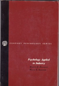 Psychology Applied to Industry