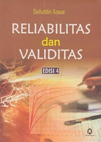 Reliabilitas dan Validitas Edisi ke-4
