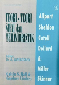 Teori-Teori Sifat dan Behavioristik