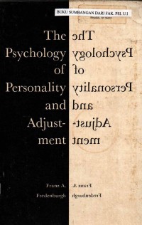 The Psychology of Personality and Adjustment