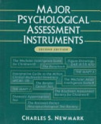 Major Psychological Assessment Instrucments 2'nd Ed.