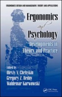 Ergonomics and Psychology : Developments in Theory and Practice