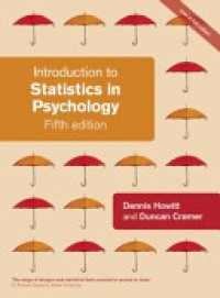 Introduction to Statistics in Psychology 5'th Ed.