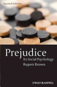 Prejudice Its Social Psychology Ed. 2'nd