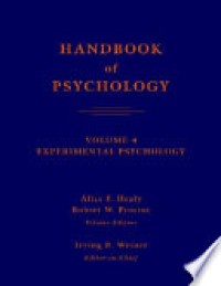 Handbook of Psychology  : Exsperimental Psychology Vol. 4